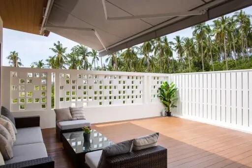 "3 Bedroom Stunning 2.5-Story Seaview Villa in Bophut, Koh Samui" "Off Plan"