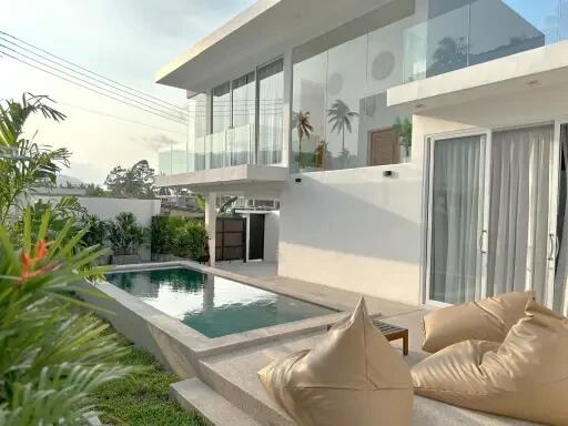 Amazing pool villa 3 bedroom roof top at Maenam for Rent "RENT"