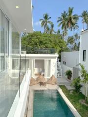 Amazing pool villa 3 bedroom roof top at Maenam for Rent "RENT"