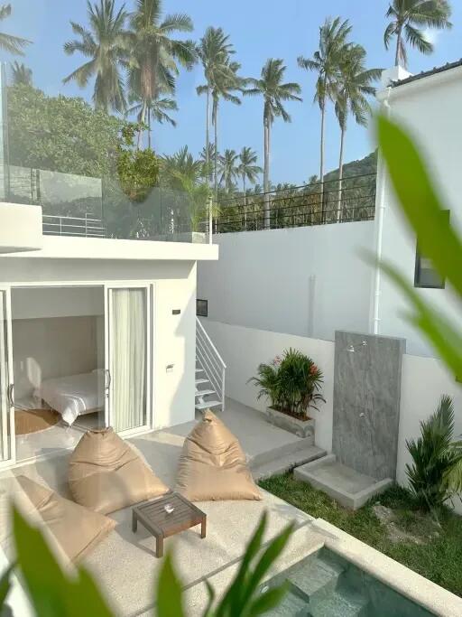 Amazing pool villa 3 bedroom roof top at Maenam for Rent "RENT"