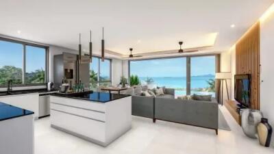 “Off plan Seaview 2-Story 3-Bedroom Luxurious Pool Villa