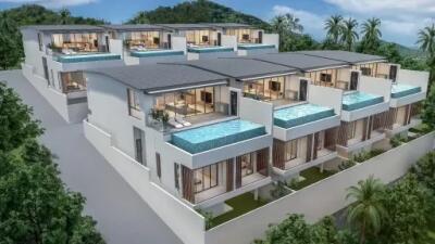 “Off plan Seaview 2-Story 3-Bedroom Luxurious Pool Villa