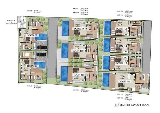 วิลล่า 3 ห้องนอนแบบ OFF PLAN วิวทะเลพร้อมสระว่ายน้ำในบ่อผุด ห่างจากชายหาด 3