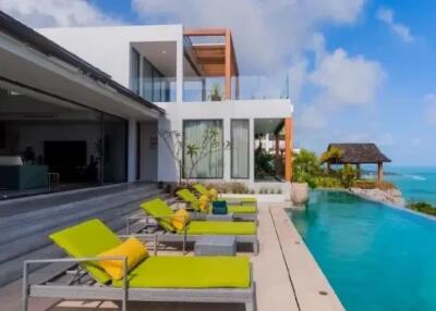 Luxury 5-Bedroom Seaview Villa Retreat in Lamai, Koh Samui "RENT"