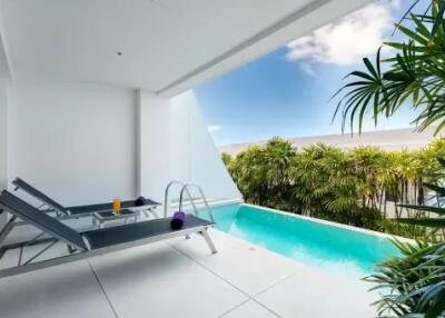 2 Bedroom Seaview Duplex: Luxury Living in Bang Por "RENT"