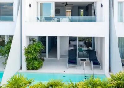 2 Bedroom Seaview Duplex: Luxury Living in Bang Por "RENT"