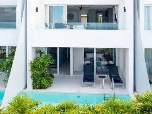 2 Bedroom Seaview Duplex: Luxury Living in Bang Por "RENT"