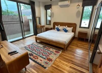 "3-Bedroom Tropical Haven: Luxurious Brand-New Villa for Rent in Chaweng, Koh Samui "RENT"