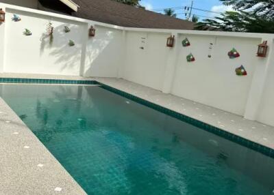 "3-Bedroom Tropical Haven: Luxurious Brand-New Villa for Rent in Chaweng, Koh Samui "RENT"