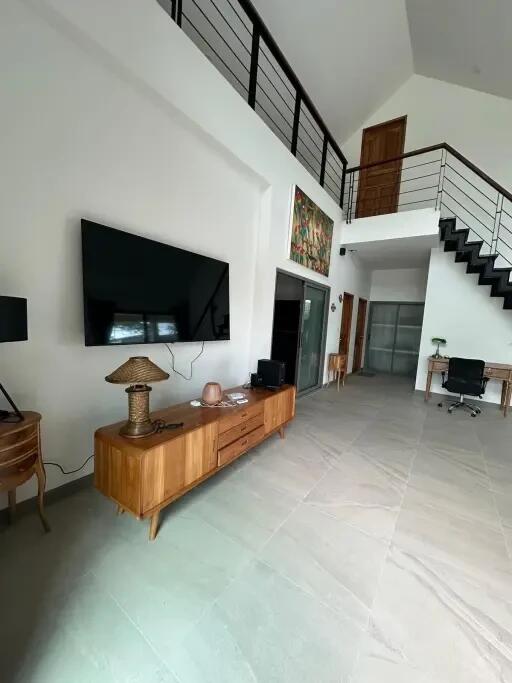 "3-Bedroom Tropical Haven: Luxurious Brand-New Villa for Rent in Chaweng, Koh Samui "RENT"