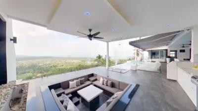 "3-Bedroom Exquisite Villa for Rent: Serene Escape in Nathon, Koh Samui" "RENT"