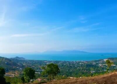 Discover Seaview Tranquility: Prime 800 SqM Land Plot in Bo Phut, Koh Samui