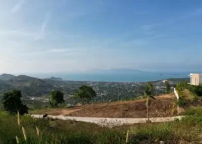 Discover Seaview Tranquility: Prime 800 SqM Land Plot in Bo Phut, Koh Samui