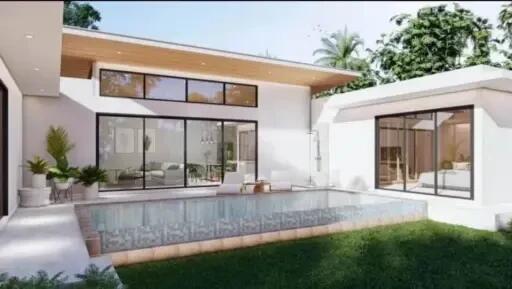 "Discover Your Dream Villa: Luxurious 3-Bedroom Oasis in Plai Leam, Samui" Leasehold