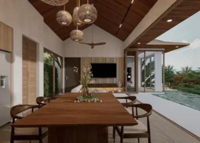 2-Bedrooms Sea View Villa Bang Makham Koh Samui" "Offplan"