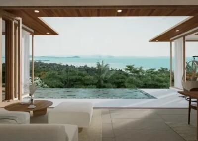 2-Bedrooms Sea View Villa Bang Makham Koh Samui" "Offplan"