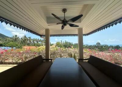 4 Bedroom SEA VIEW Villa in Chaweng Noi for "RENT"