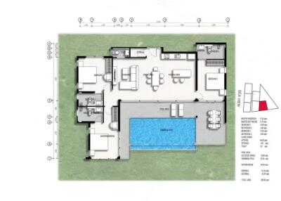 ขายบ้านพักตากอากาศ วิลล่า 3-4 ห้องนอน มองเห็นทะเล 3 ประเภท (พลายเลม) !!