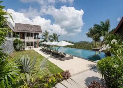 Amazing Seaview Luxury villa Business for sale in Bophut Hills