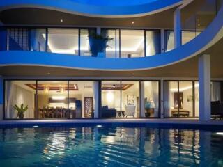 3-4 Bedroom off plan Pool Villa Sea View