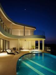 3-4 Bedroom off plan Pool Villa Sea View