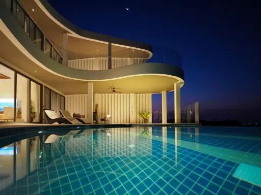 3-4 Bedroom off plan Pool Villa Sea View