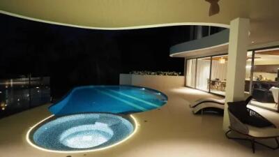 3-4 Bedroom off plan Pool Villa Sea View