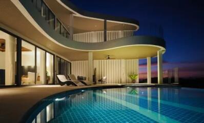 3-4 Bedroom off plan Pool Villa Sea View