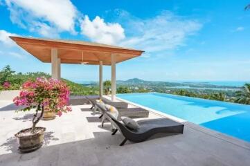 4 Bedroom Seaview Villa at Chaweng Koh Samui