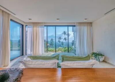 3 Bedroom Balinese style Villa with Panoramic Sea View at Chaweng