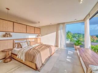 3 Bedroom Balinese style Villa with Panoramic Sea View at Chaweng