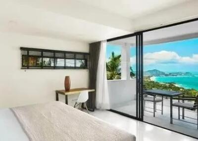 3-Bedroom Panoramic Seaview Villa at Chaweng noi