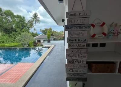 7-Bedroom Sea View Villa at Bangrak Koh Samui