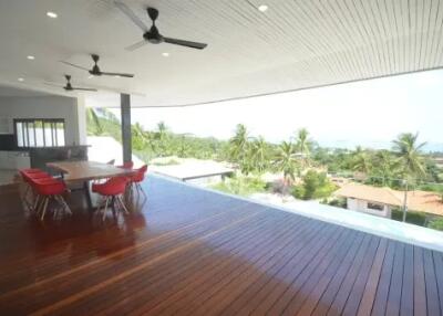 6 Bedrooms Sea View Pool Villa at Bangrak Samui