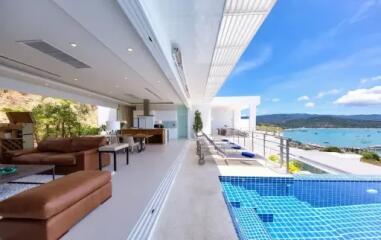 4-Bedroom Seaview Villa L at Bangrak Koh Samui