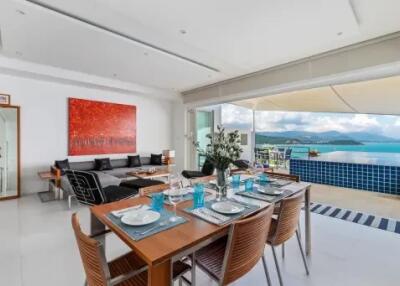 3-Bedroom Sea View Villa at Bangrak Koh Samui