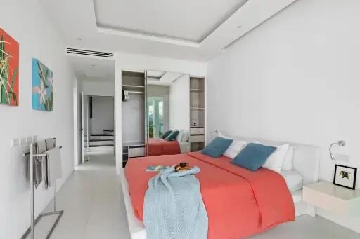 3-Bedroom Sea View Villa at Bangrak Koh Samui