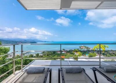 2-Bedroom Sea View Apartment at Bangrak Samui