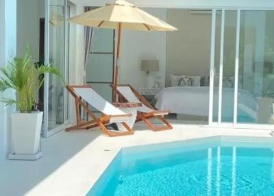 2-bedroom Private Pool Villa for Sale with Custom Furnitures