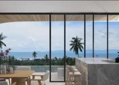 4 Bedrooms Sea View Villa in Bangpor Samui