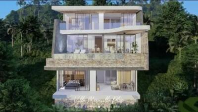 4 Bedrooms Sea View Villa in Bangpor Samui