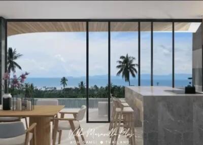 4 Bedrooms Sea View Villa in Bangpor Samui