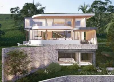 5-Bedrooms Sea View Villa in Bangpor Koh Samui