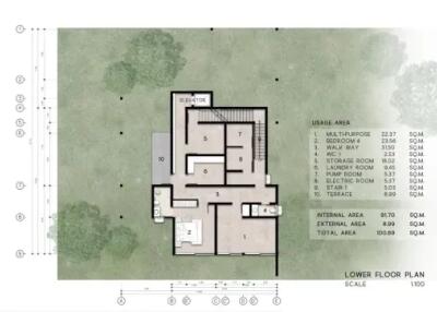 วิลล่าริมทะเล 5 ห้องนอนในบางปอร์ เกาะสมุย