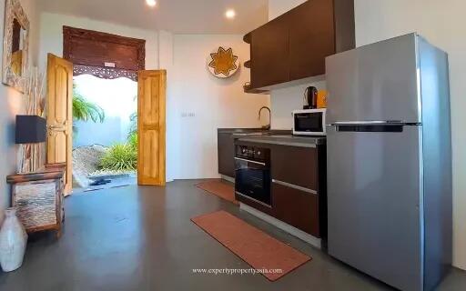 "Balinese Bliss: 2-Bedroom Villa with Breathtaking Views in Lamai"