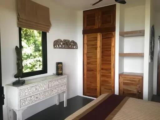 "Balinese Bliss: 2-Bedroom Villa with Breathtaking Views in Lamai"