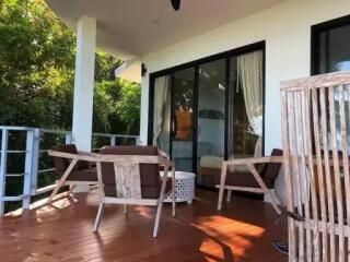 "Balinese Bliss: 2-Bedroom Villa with Breathtaking Views in Lamai"