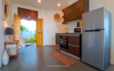 "Balinese Bliss: 2-Bedroom Villa with Breathtaking Views in Lamai"