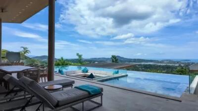 Luxury VIP 6-Bedroom Villa in Chaweng: Unmatched Opulence and Privacy " Freehold"