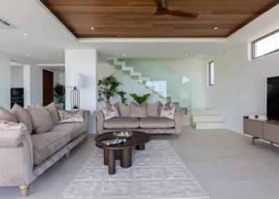 4 Bedrooms Urgent Sale: Exquisite Freehold Luxury Villa in Choeng Mon, Koh Samui " Free hold"